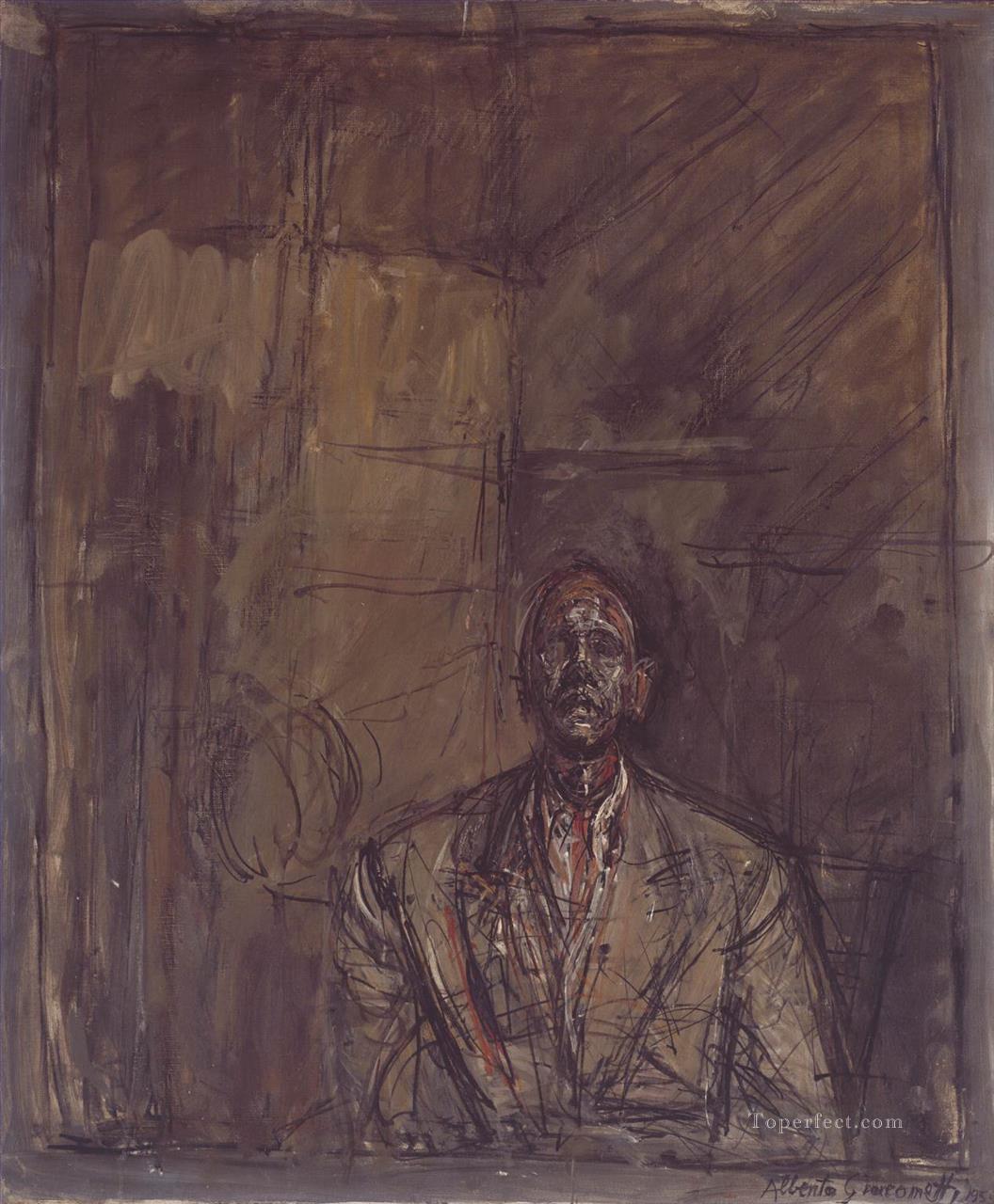ジャン・ジュネの肖像油絵
